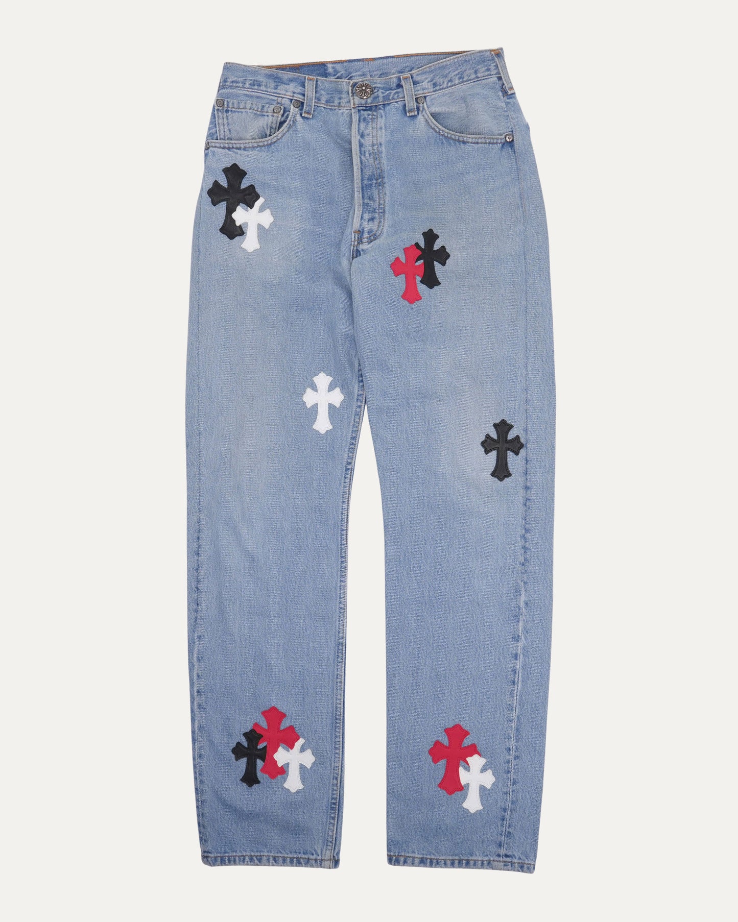 Levi's 501 Cross Patch Jeans