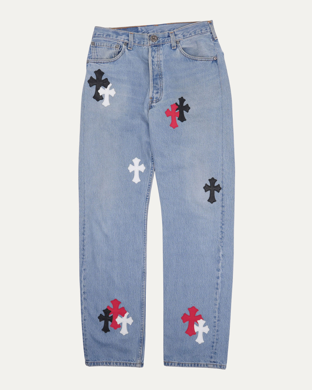 Levi's 501 Cross Patch Jeans