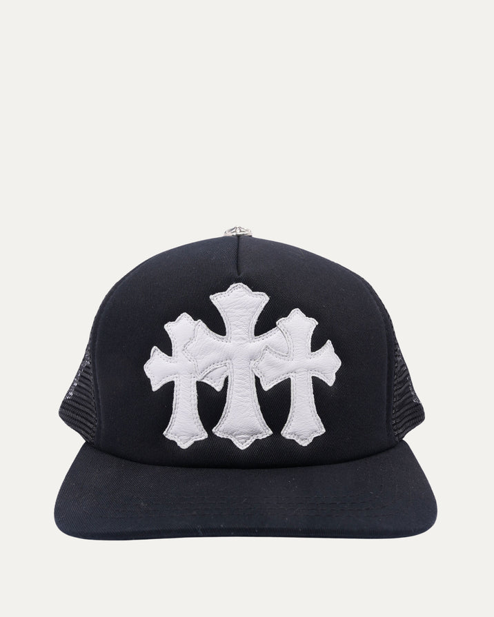 Cemetery Cross Patch Trucker Hat