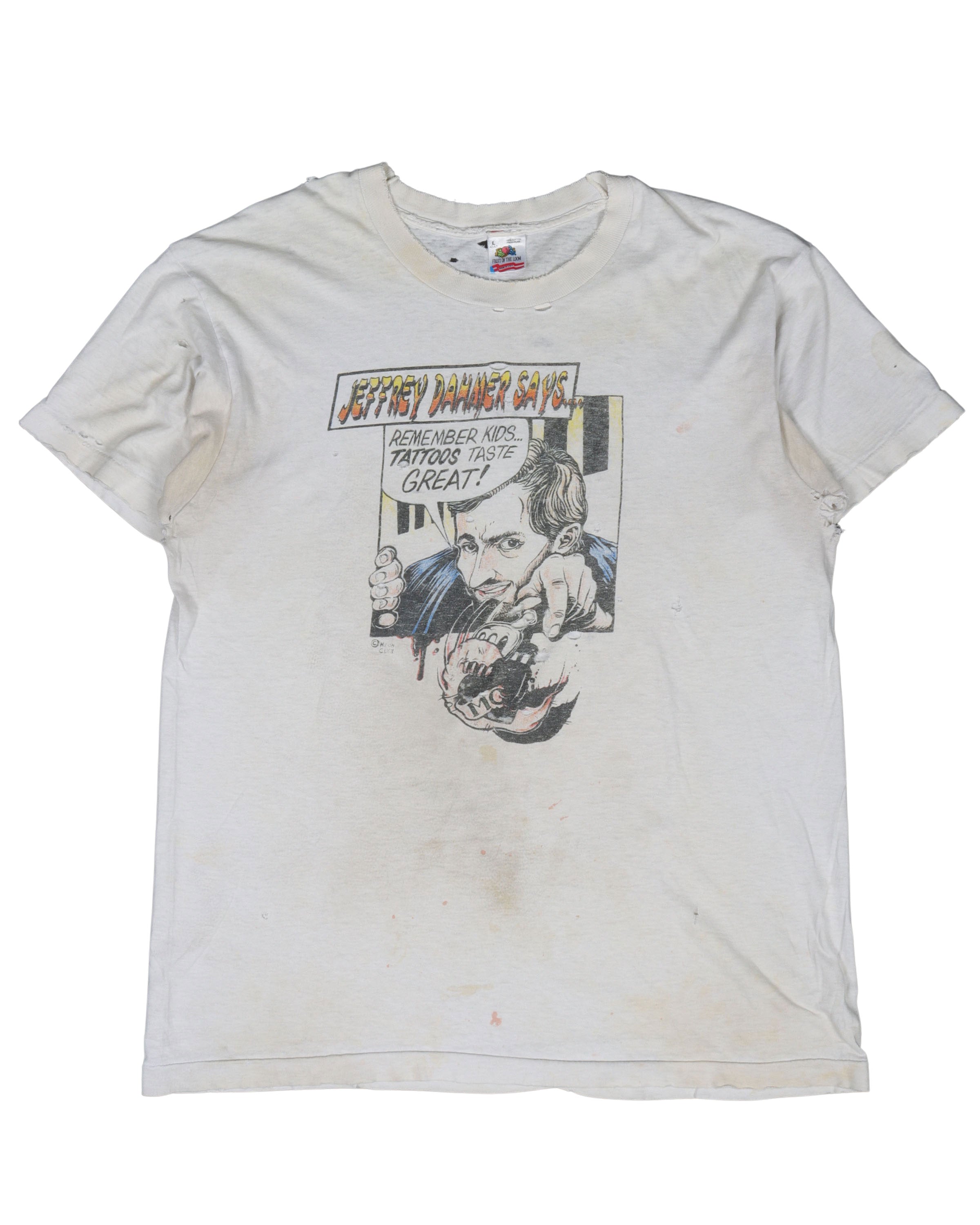 Jeffrey Dahmer "Tattoos Taste Good" T-Shirt
