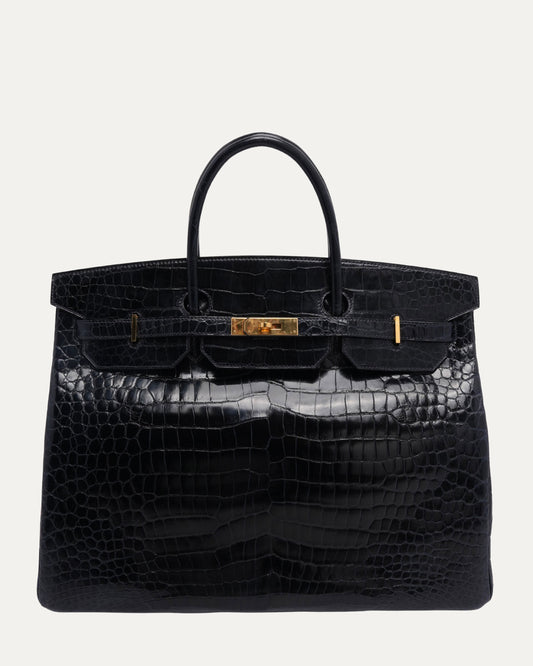 Shiny Crocodile Birkin 40