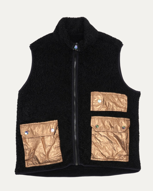 Patch Pocket Fleece Vest