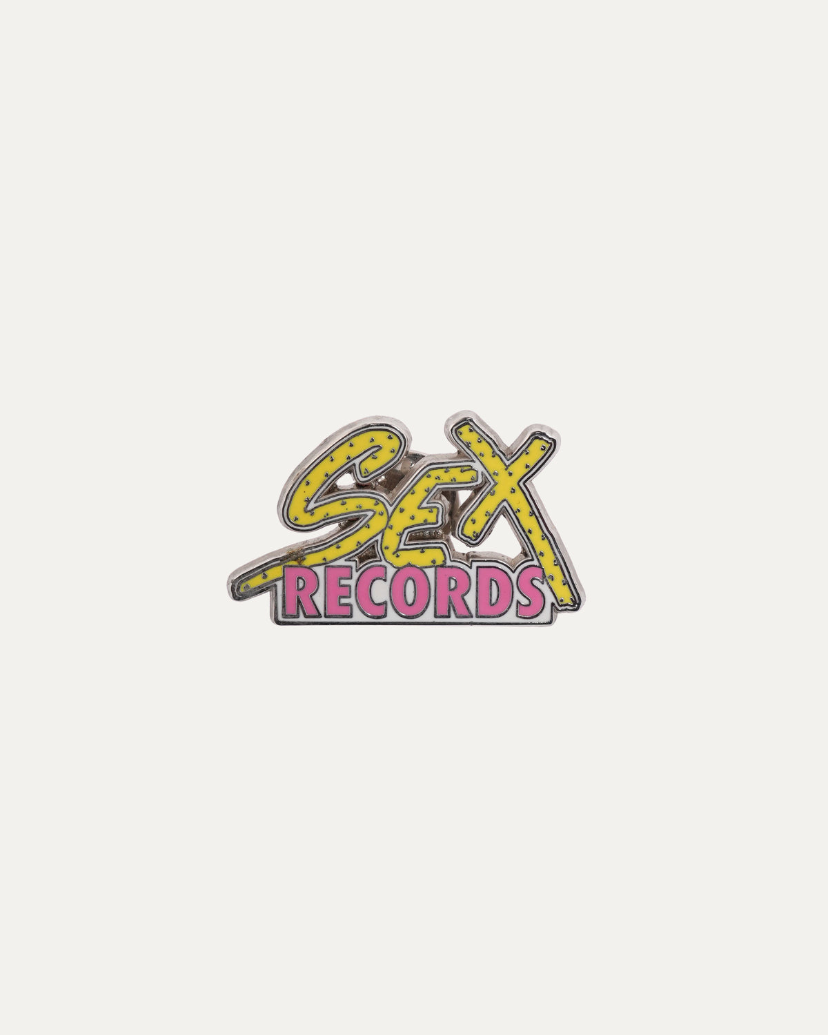 Matty Boy Sex Records Silver Pin