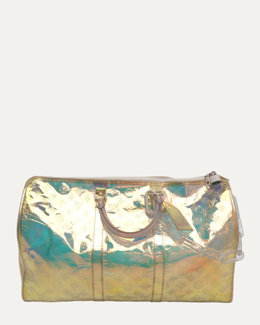 Monogram Prism Keepall Bandoulière 50