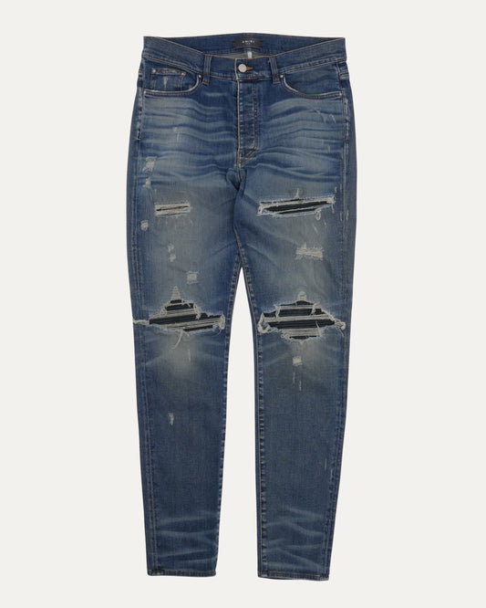 Repaired Distressed MX1 Jeans