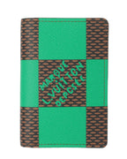 Damier Leather Pocket Organizer