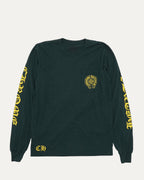 Horseshoe Logo Plus Cross Pocket Long Sleeve T-Shirt