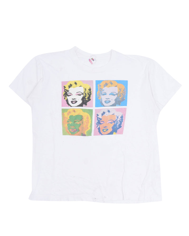 Andy Warhol Marilyn Monroe Pop Art T-Shirt