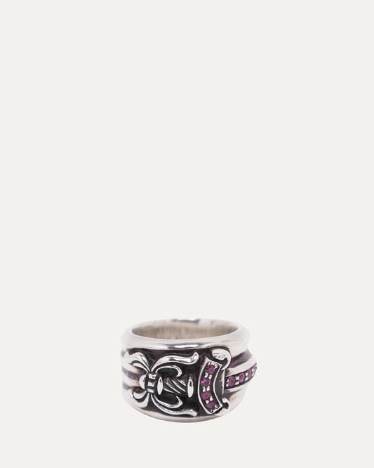 Pink Sapphire Dagger Ring
