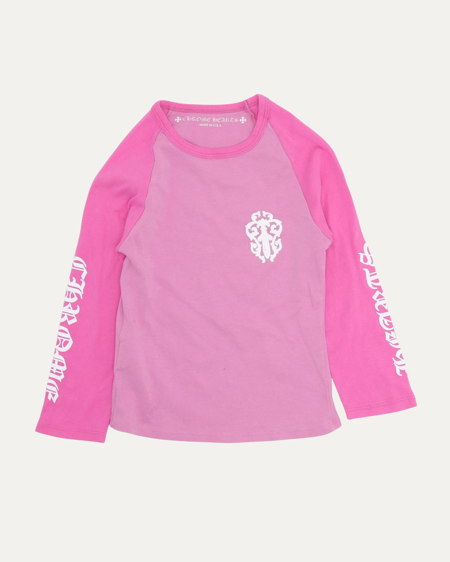 Children's Horseshoe Logo Long Sleeve Raglan T-Shirt