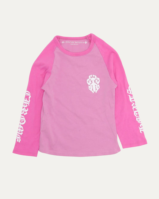 Children's Horseshoe Logo Long Sleeve Raglan T-Shirt