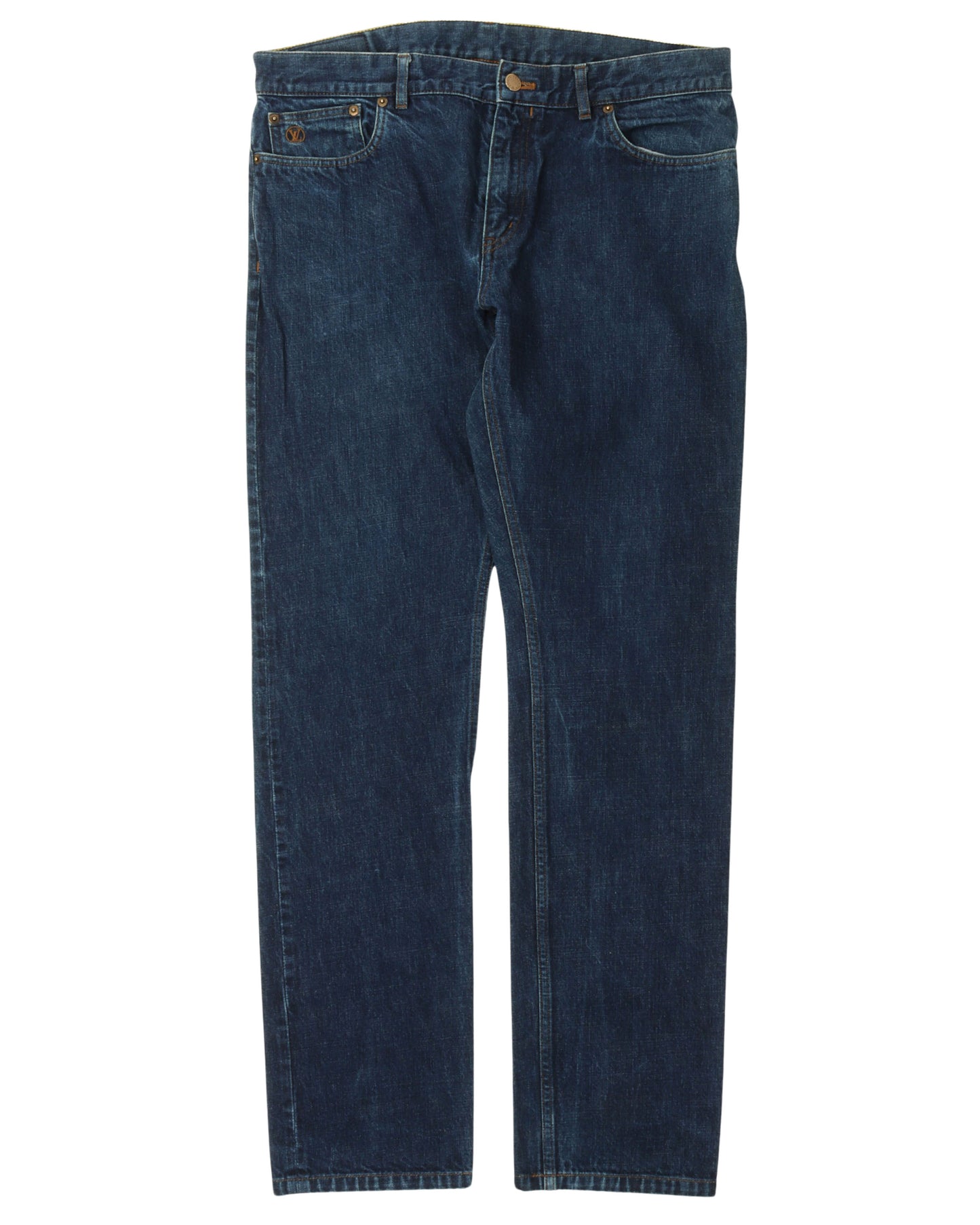 Slim Fit Blue Jeans