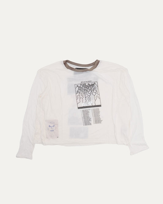 Heavens Gate Ringer Long Sleeve T-Shirt