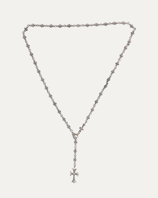 Tiny E Choke Chain Necklace
