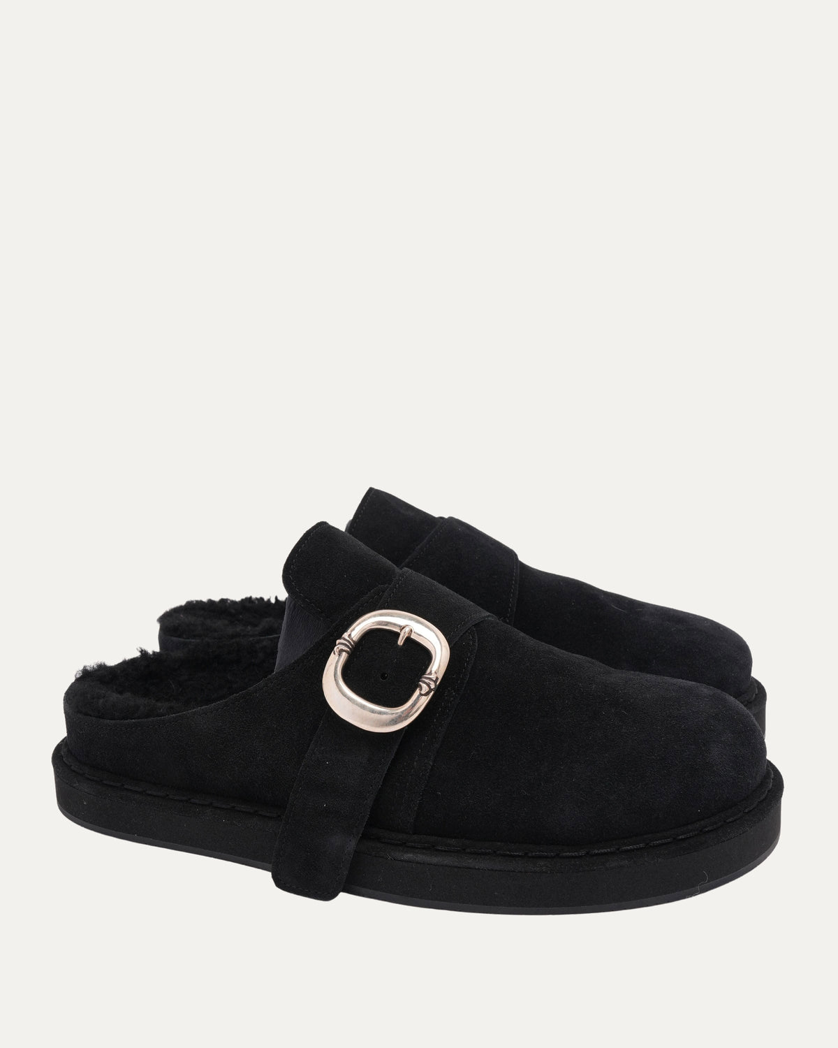 Shearling Lined Gunslinger Mules