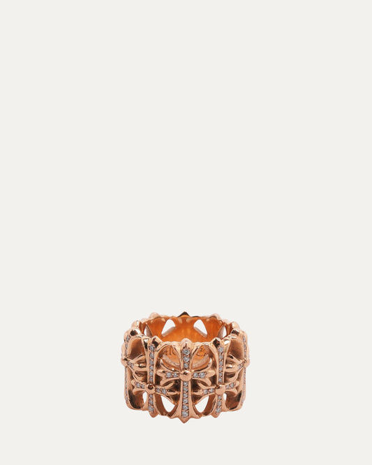Gold & Diamond Cemetery Ring