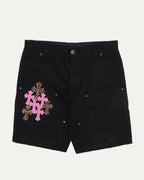 Cross Patch Double Knee Carpenter Shorts