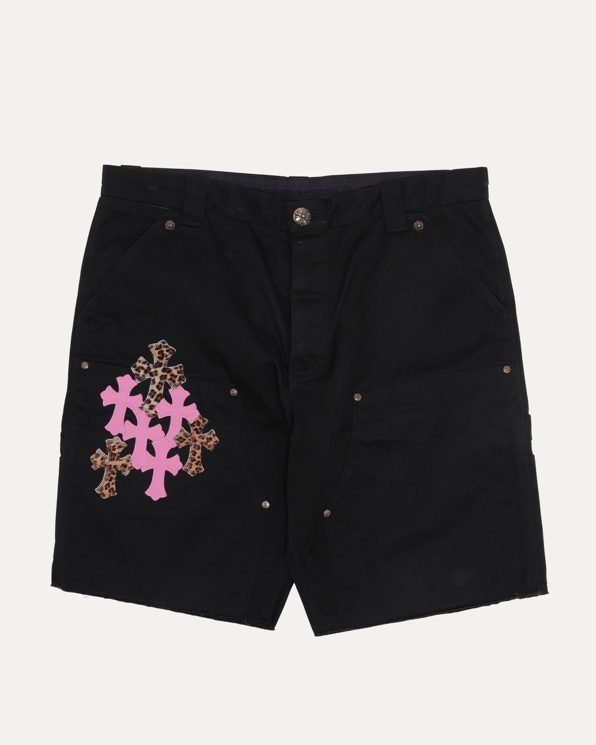 Cross Patch Double Knee Carpenter Shorts