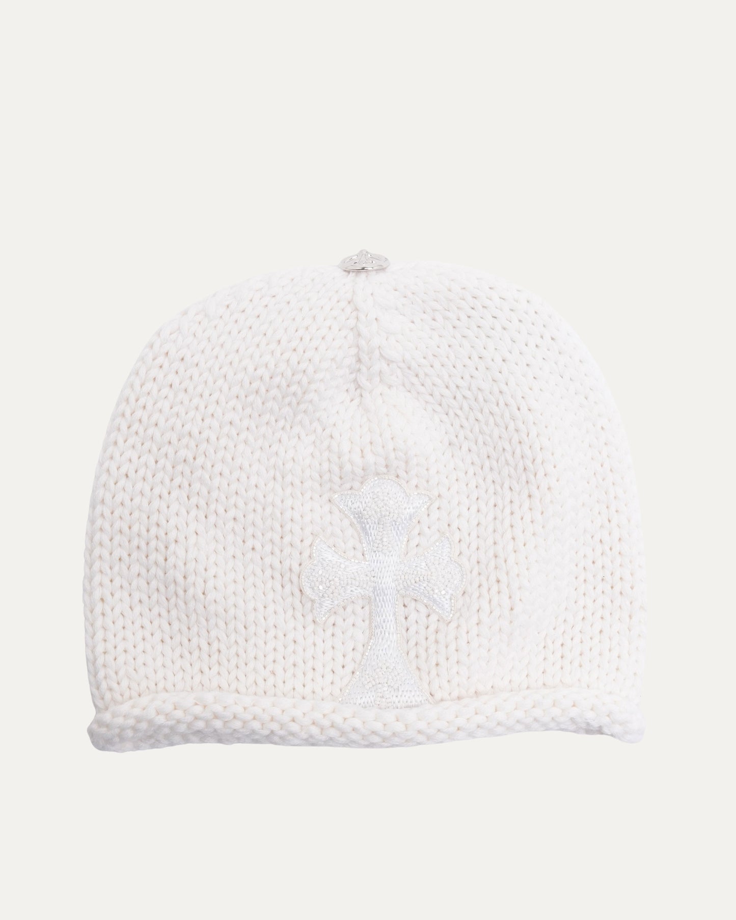 Beaded Cross Beanie