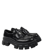 Monolith Brushed Leather Loafers