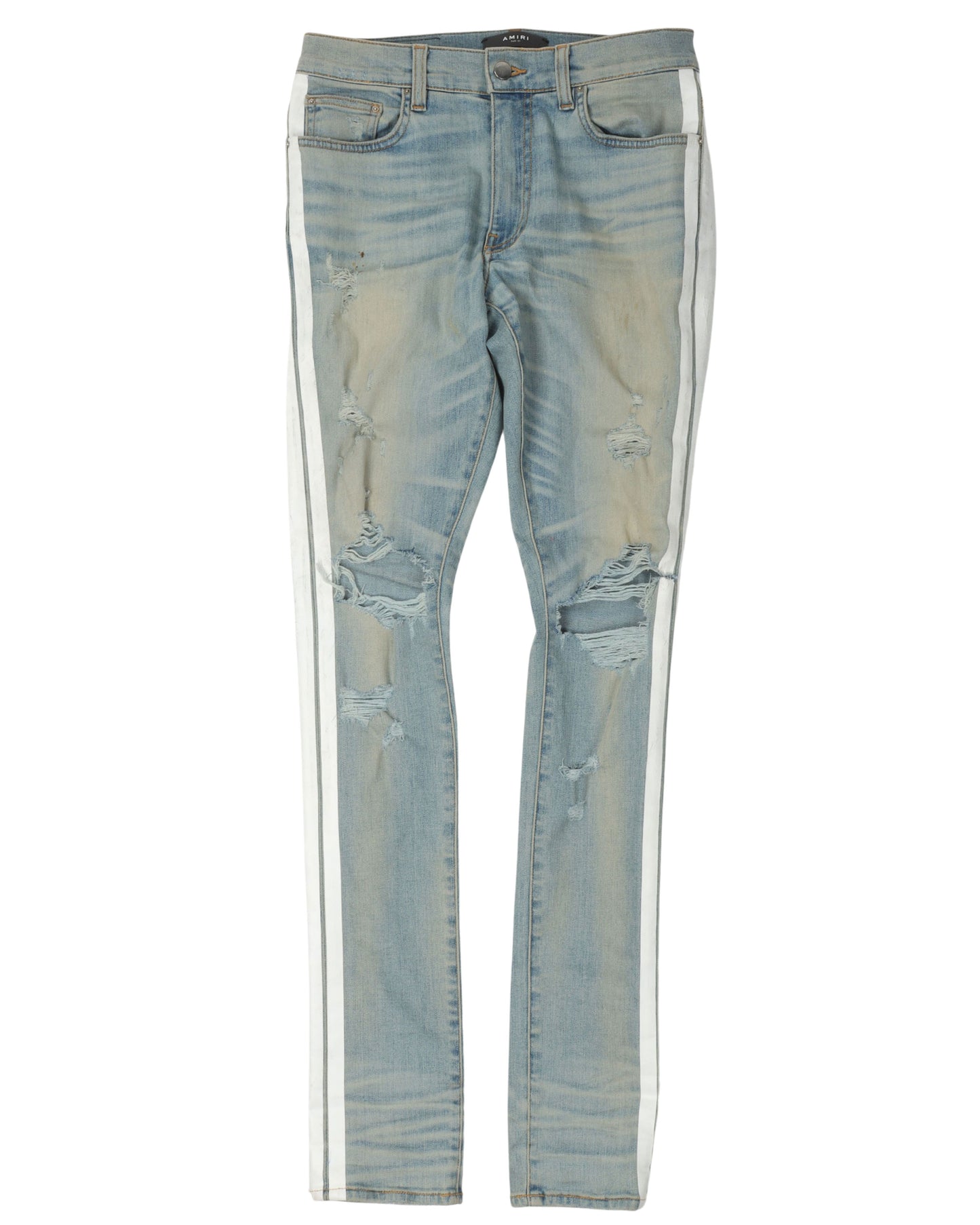 Side Stripe Track Jeans