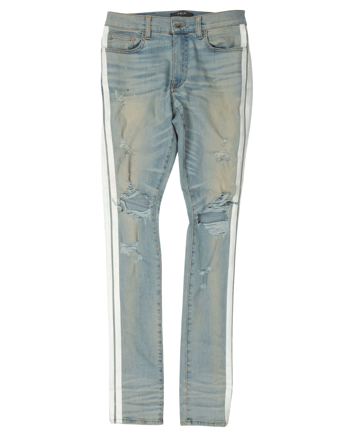Side Stripe Track Jeans