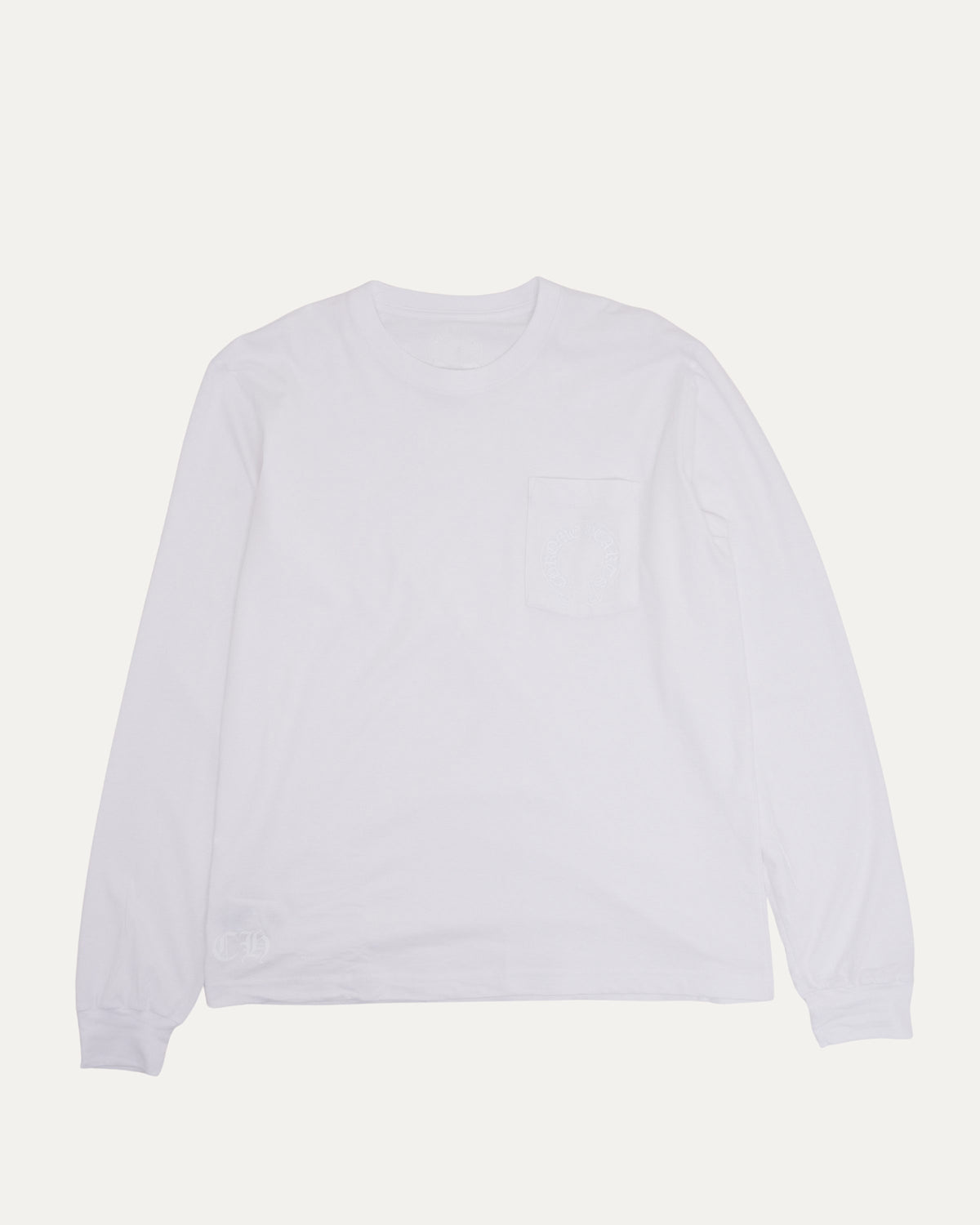 Tonal Horseshoe Logo Long Sleeve T-Shirt