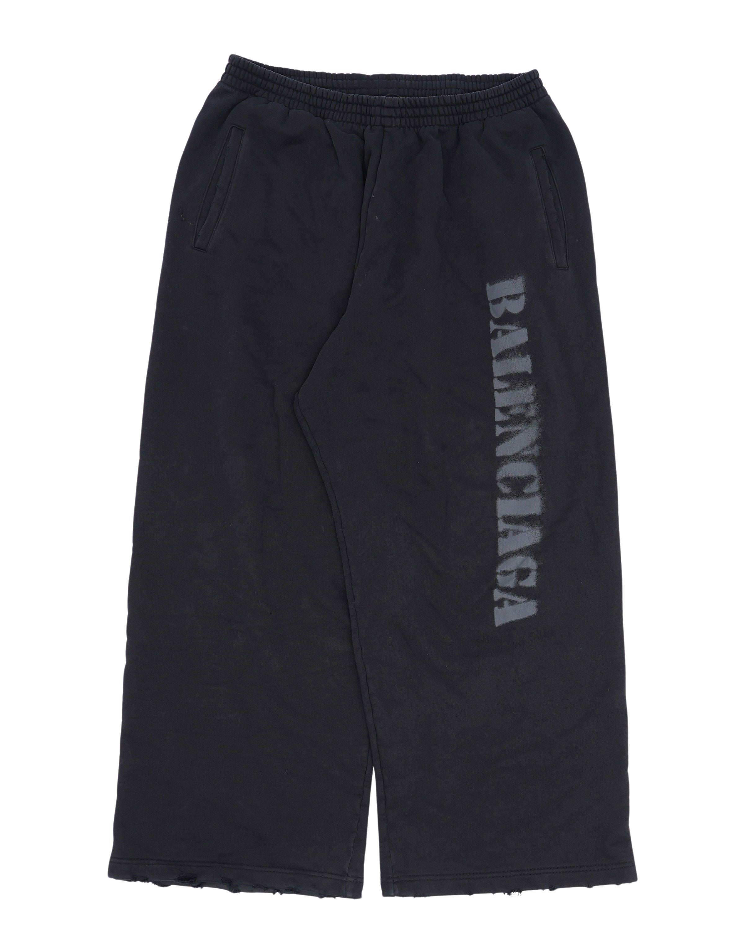 Stencil Type Baggy Sweatpants