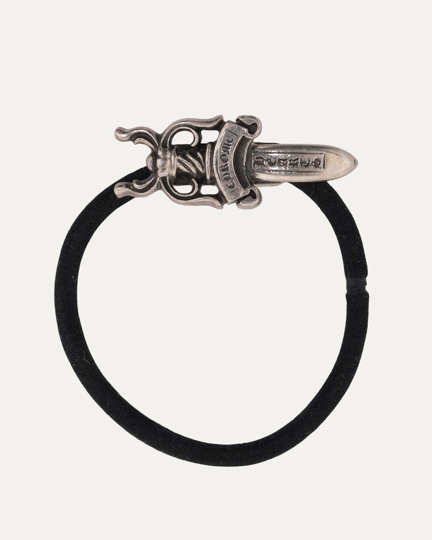 Dagger Embellished Hair Tie