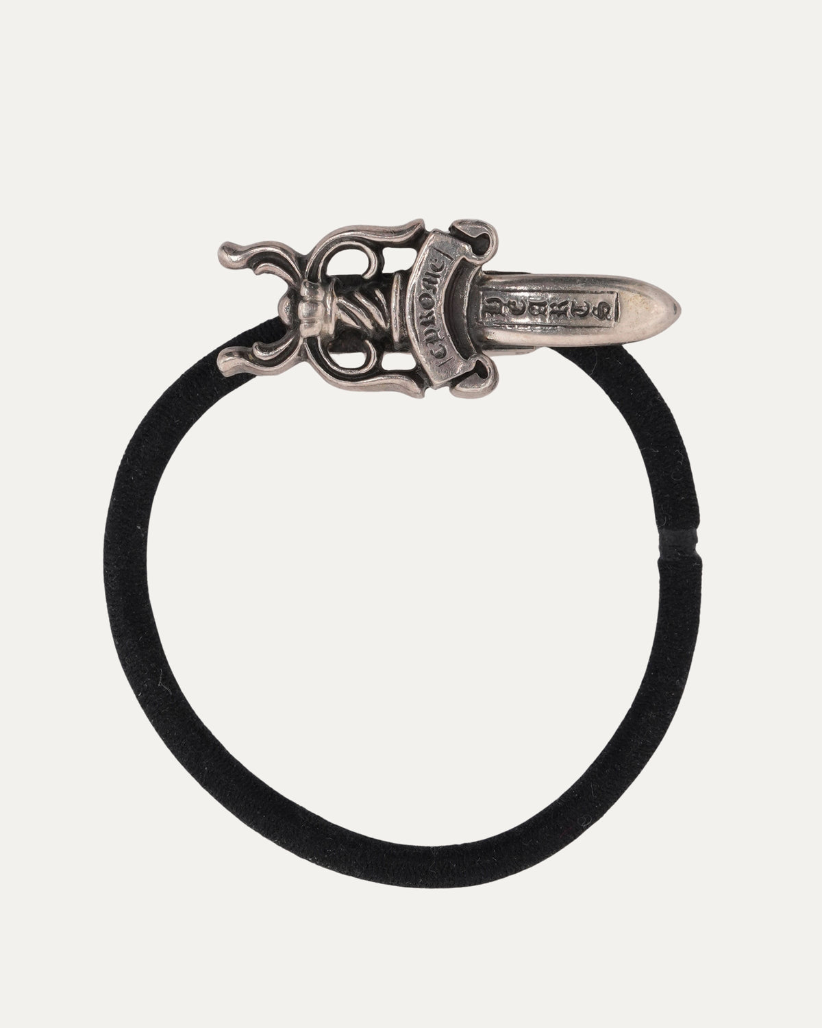 Dagger Embellished Hair Tie
