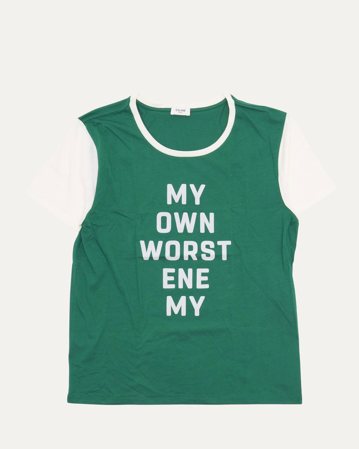 'My Own Worst Enemy' Baseball T-Shirt