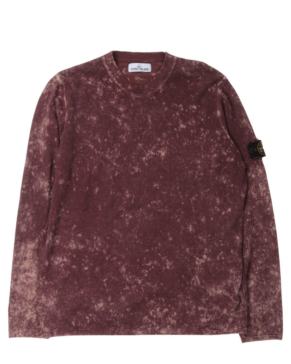 Off-Dye OVD Treatment Garment Dyed Sweatshirt