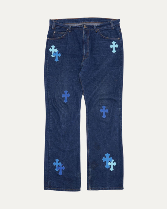 Cross Patch Levi's 517 Jeans