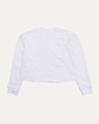 Cropped Jacquard Monogram Crewneck Sweatshirt