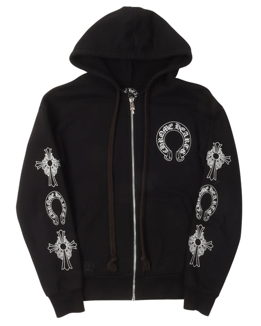 T-Bar Zip Up Hoodie