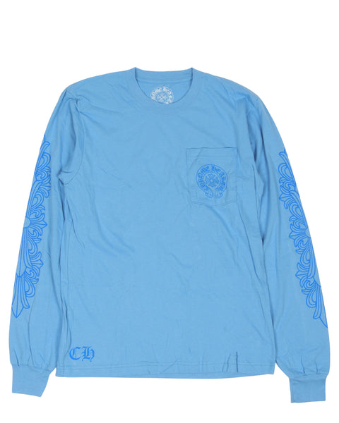 Chrome Hearts Miami Horseshoe Logo Long Sleeve T-Shirt – Justin Reed