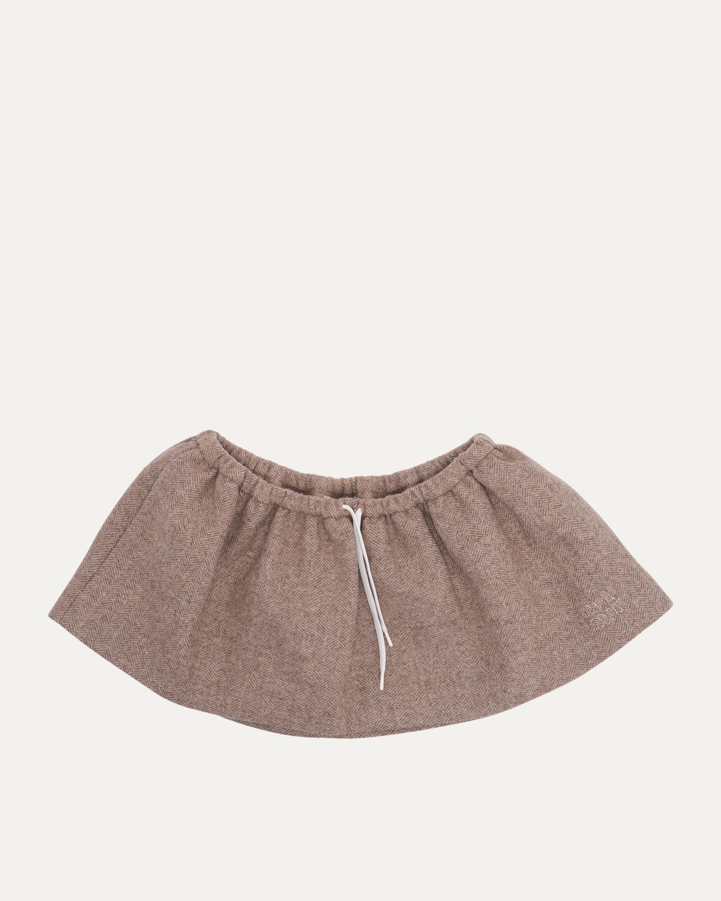 Herringbone Mini Skirt