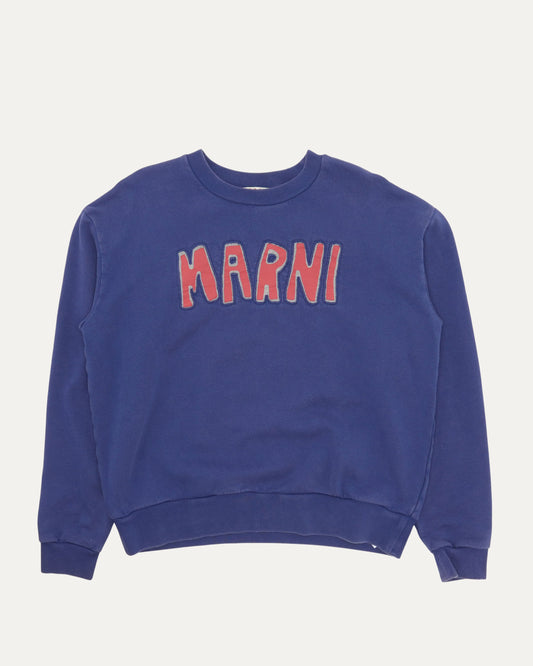 Logo Print Crewneck Sweatshirt