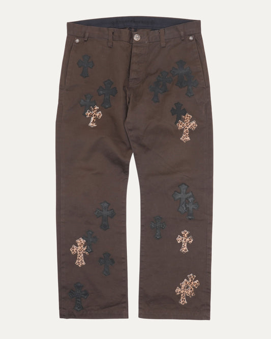 Cross Patch Chino Pants