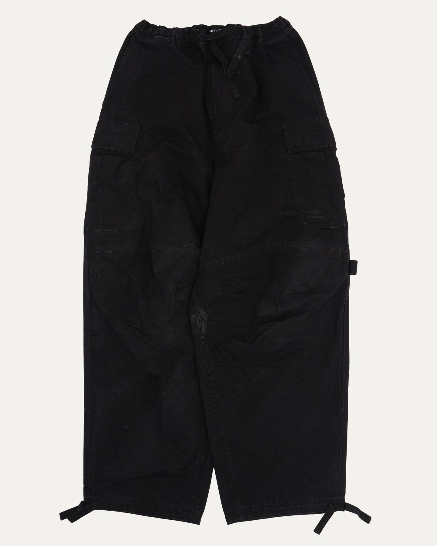 Distressed Baggy Cargo Carpenter Pants