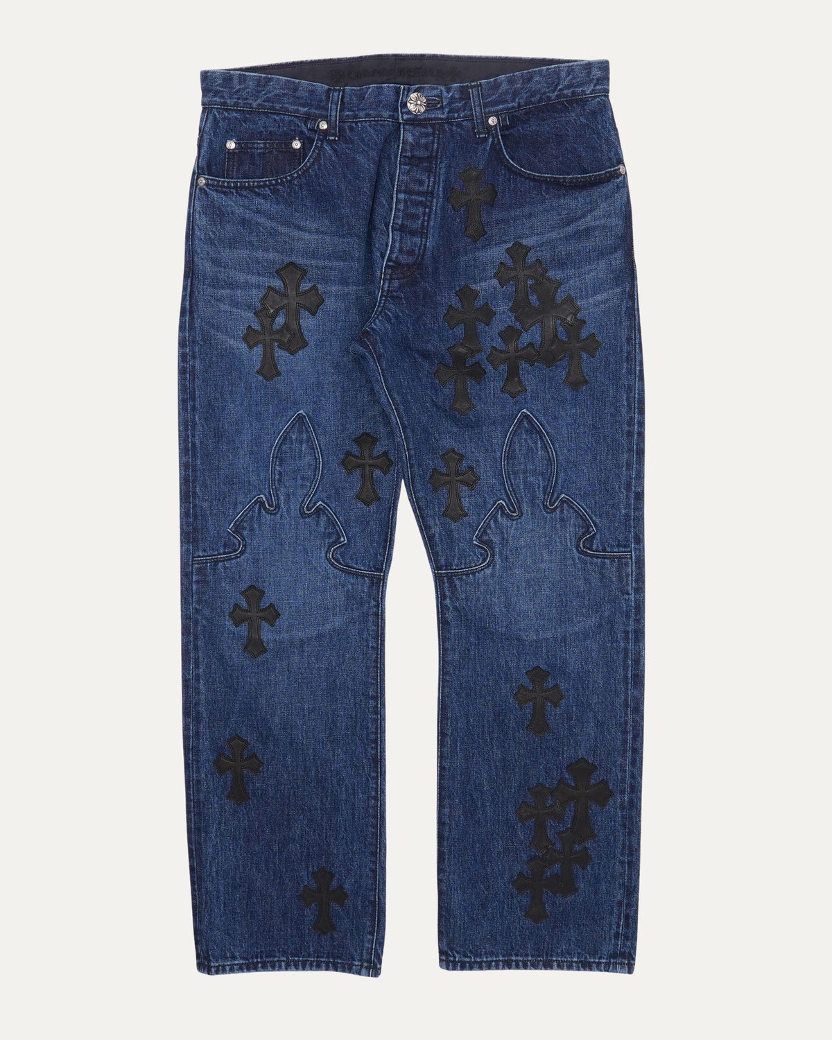 Cross Patch Turbo Diesel Fleur Knee Jeans
