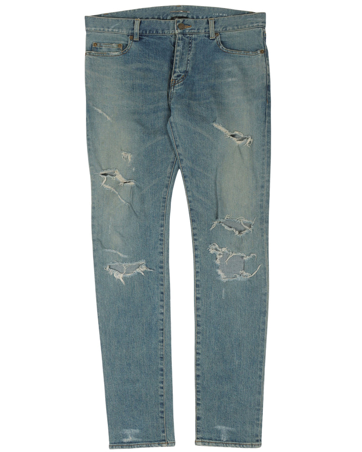 Distressed D02 Jeans