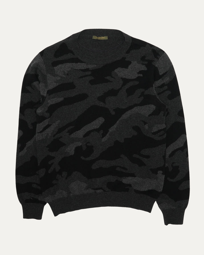 Camouflage Cashmere Sweater