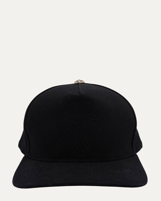 Tonal Embroidered Cross Hat