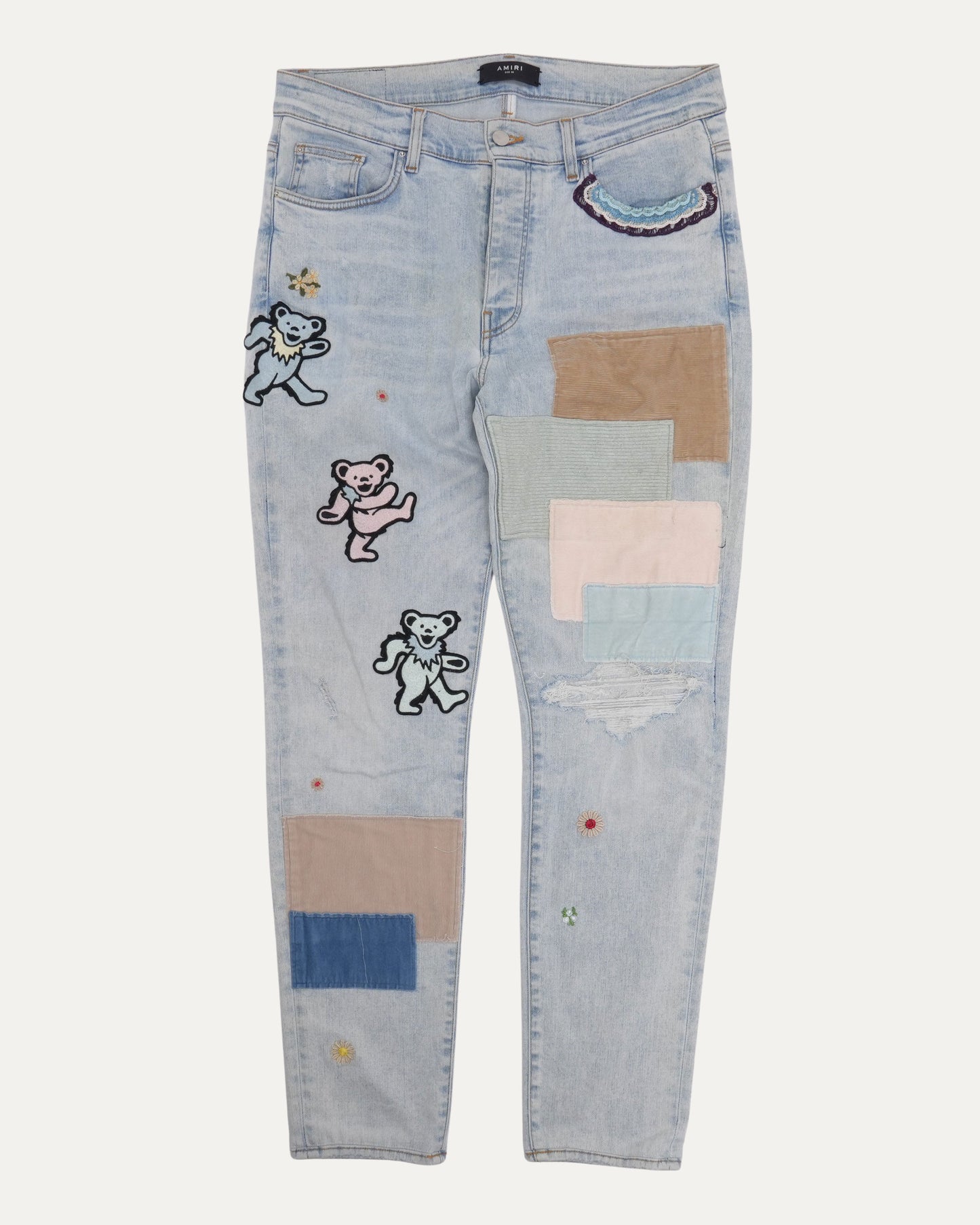 Grateful Dead Marching Bears MX1 Jeans