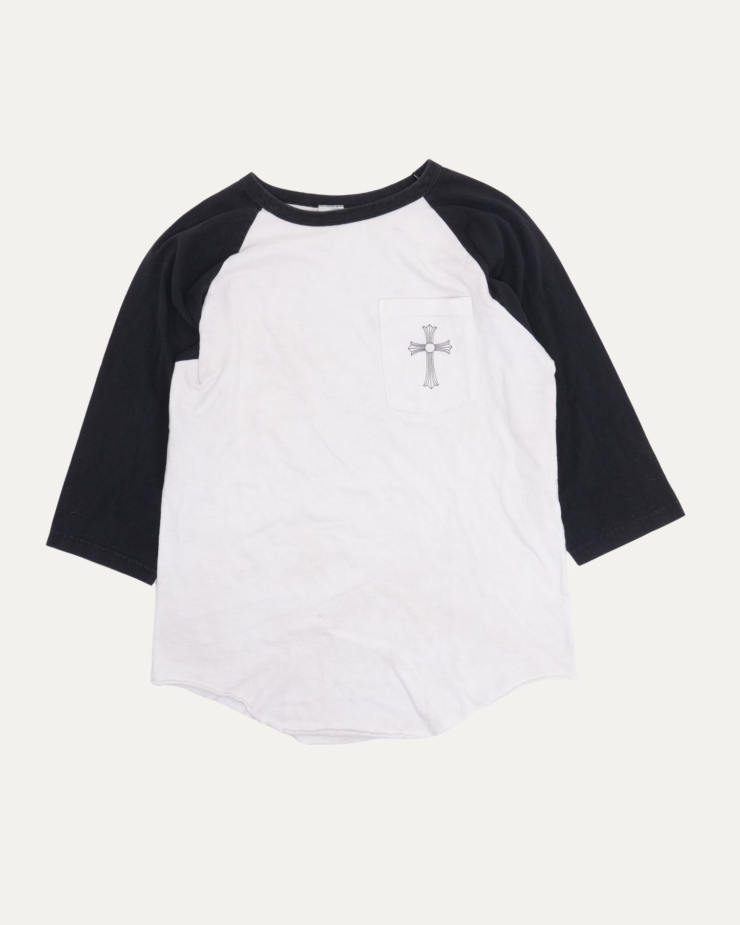 Cross Pocket Raglan Baseball T-Shirt