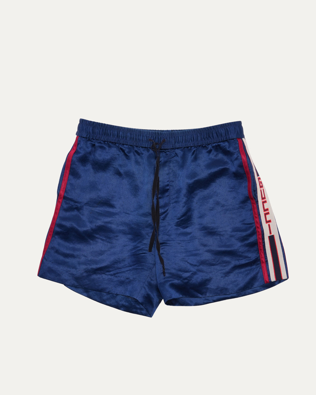 Logo Tape Acetate Shorts