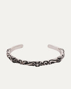 Scroll Plus Cross Bangle