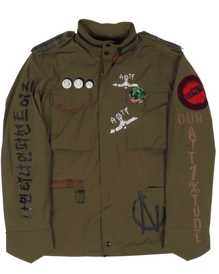 Painted Military Jacket