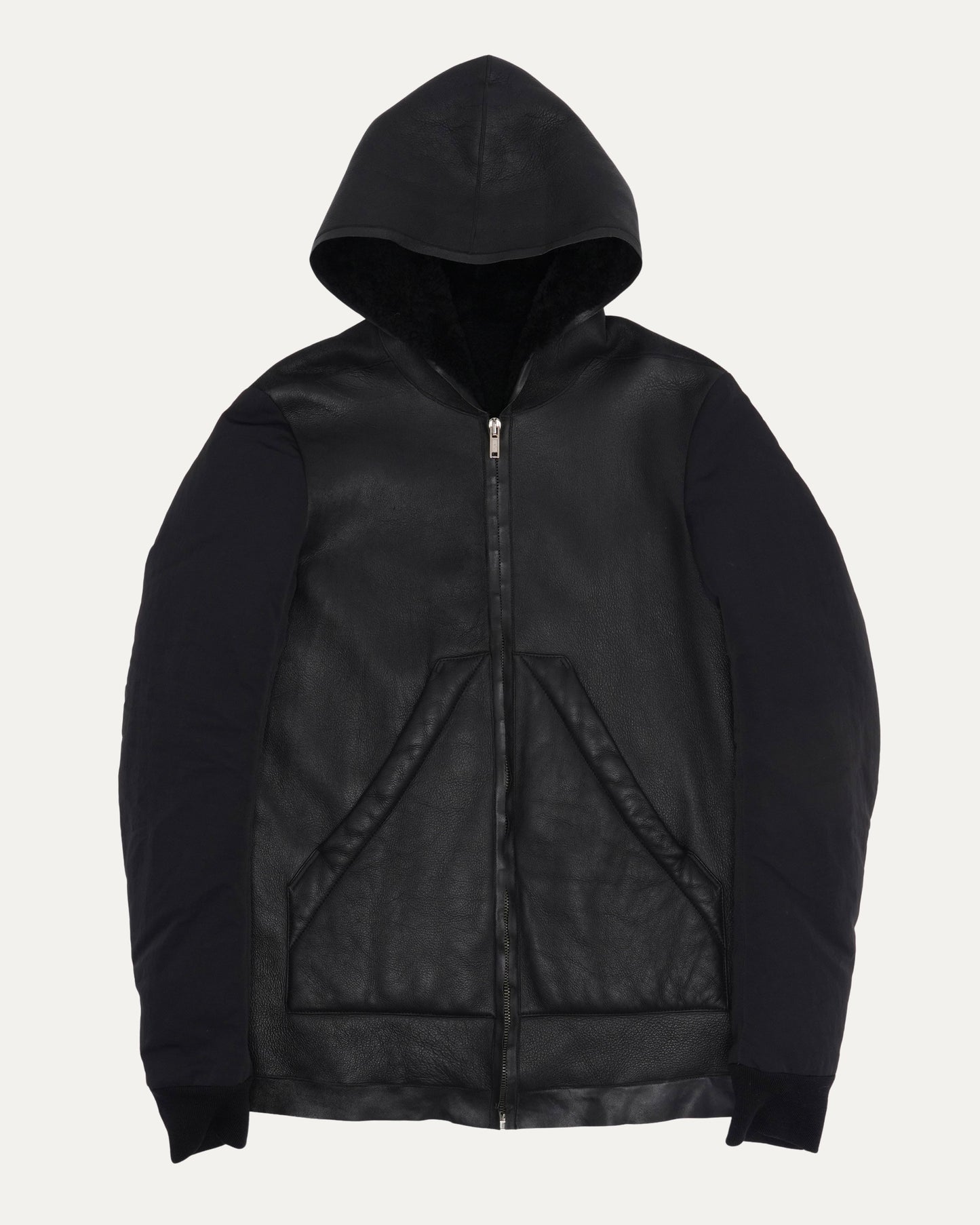 Hooded Shearling Jacket
